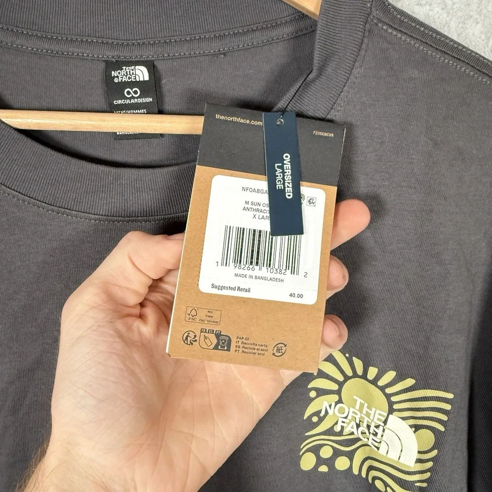 The North Face new tags